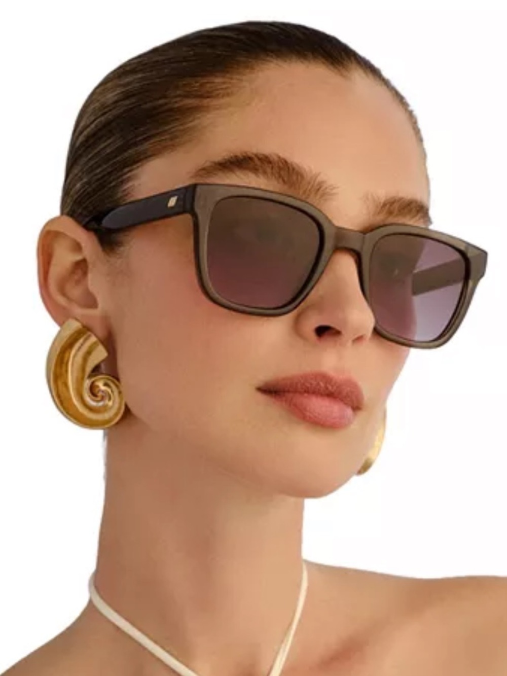 LE SPECS Elixir Square Sunglasses, 52mm